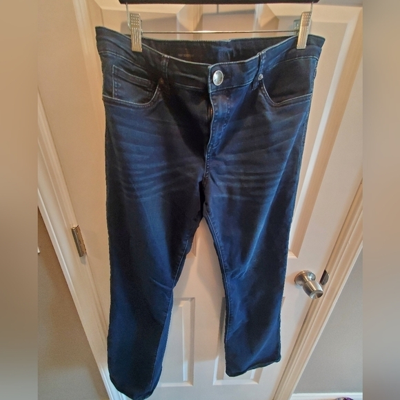 Kut from the Kloth Denim - Kut from the  Kloth  baby boot sz 14s . Dark. Blue. Waist has stretch